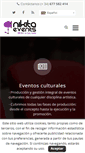 Mobile Screenshot of nikita-events.com